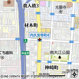 内久宝寺町４周辺の地図