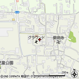 奈良県奈良市平松1丁目24周辺の地図