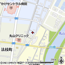 静岡県浜松市中央区田尻町43周辺の地図