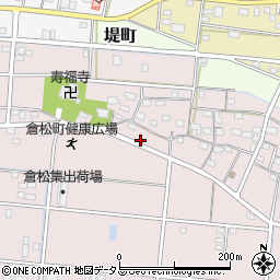 静岡県浜松市中央区倉松町261周辺の地図