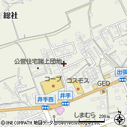 岡山県総社市総社1379-5周辺の地図