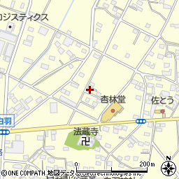 静岡県浜松市中央区白羽町338周辺の地図