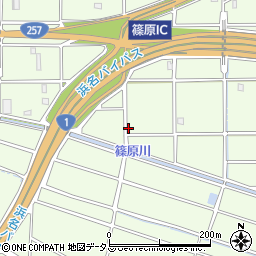 静岡県浜松市中央区篠原町20765周辺の地図