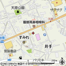 岡山県総社市井手967周辺の地図
