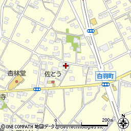 静岡県浜松市中央区白羽町760周辺の地図