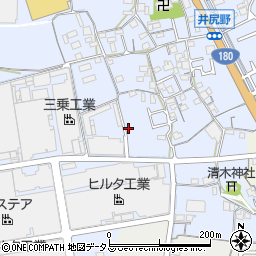 岡山県総社市井尻野164周辺の地図