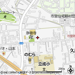 三重県津市久居野村町851-3周辺の地図