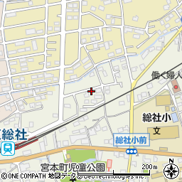 岡山県総社市総社2545周辺の地図
