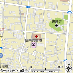 福田中央交流センター周辺の地図