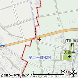 静岡県袋井市湊61周辺の地図