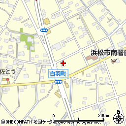 静岡県浜松市中央区白羽町610周辺の地図