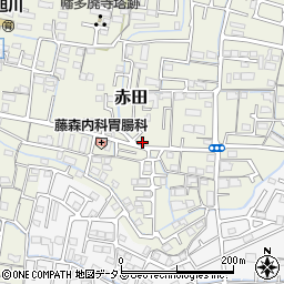 岡山県岡山市中区赤田281-14周辺の地図