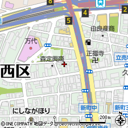 新虎興産周辺の地図