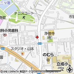 三重県津市久居野村町862周辺の地図