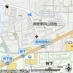営住宅東岡山団地７３－７６周辺の地図
