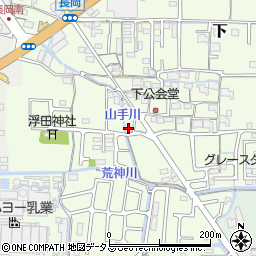 岡山県岡山市中区下174周辺の地図