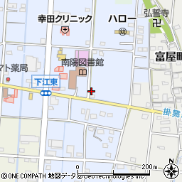 静岡県浜松市中央区下江町503周辺の地図