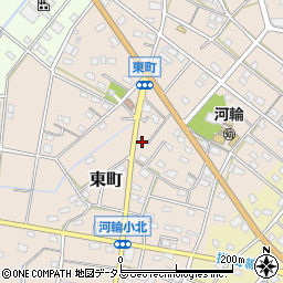 静岡県浜松市中央区東町351周辺の地図