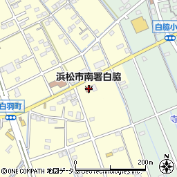 静岡県浜松市中央区白羽町595周辺の地図