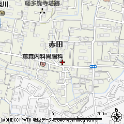 岡山県岡山市中区赤田281-3周辺の地図