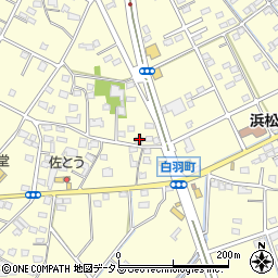 静岡県浜松市中央区白羽町701周辺の地図