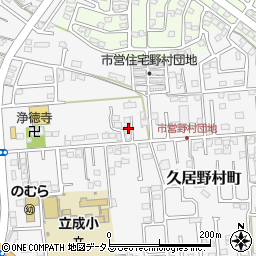 三重県津市久居野村町841-4周辺の地図