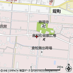 静岡県浜松市中央区倉松町1237周辺の地図