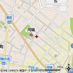 静岡県浜松市中央区東町217周辺の地図