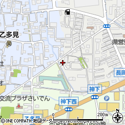 岡山県岡山市中区長岡406周辺の地図