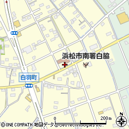 静岡県浜松市中央区白羽町600周辺の地図