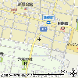 静岡県浜松市中央区新橋町1420周辺の地図