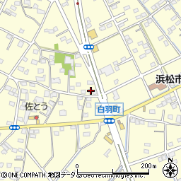 静岡県浜松市中央区白羽町700周辺の地図