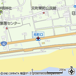元町口周辺の地図