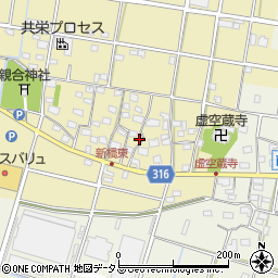 静岡県浜松市中央区新橋町1299周辺の地図