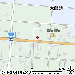 静岡県袋井市湊957周辺の地図