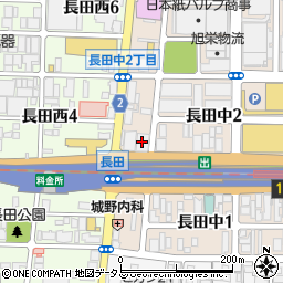 商工組合中央金庫東大阪支店周辺の地図