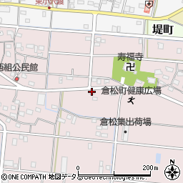 静岡県浜松市中央区倉松町1246周辺の地図