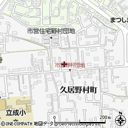 三重県津市久居野村町831-1周辺の地図