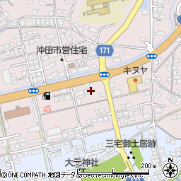 島根県益田市東町16周辺の地図