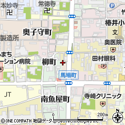 奈良県奈良市馬場町12周辺の地図
