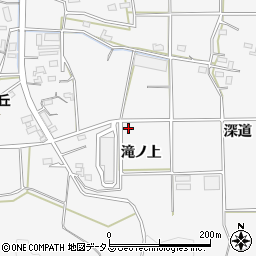 愛知県豊橋市細谷町滝ノ上116周辺の地図
