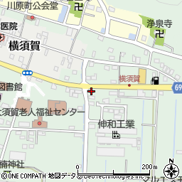 掛川警察署大須賀交番周辺の地図