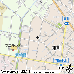 静岡県浜松市中央区東町459周辺の地図