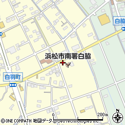 静岡県浜松市中央区白羽町598周辺の地図
