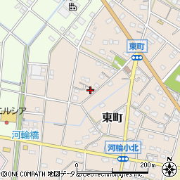 静岡県浜松市中央区東町432周辺の地図
