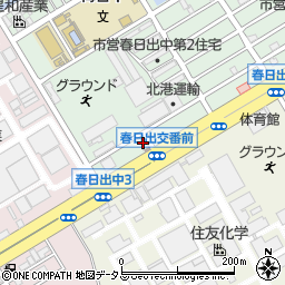 住友電気工業大阪事務所別館周辺の地図