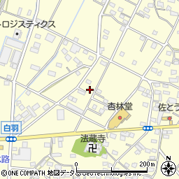 静岡県浜松市中央区白羽町344周辺の地図