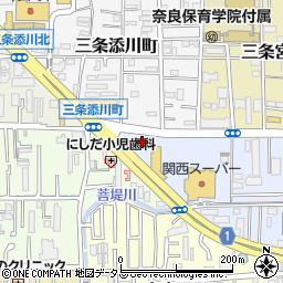 奈良県奈良市三条大宮町1-12周辺の地図