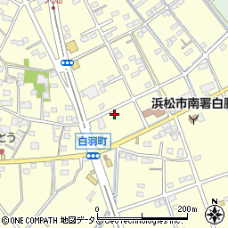静岡県浜松市中央区白羽町603周辺の地図