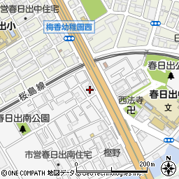 阪神住建グランドヴィラ西九条周辺の地図